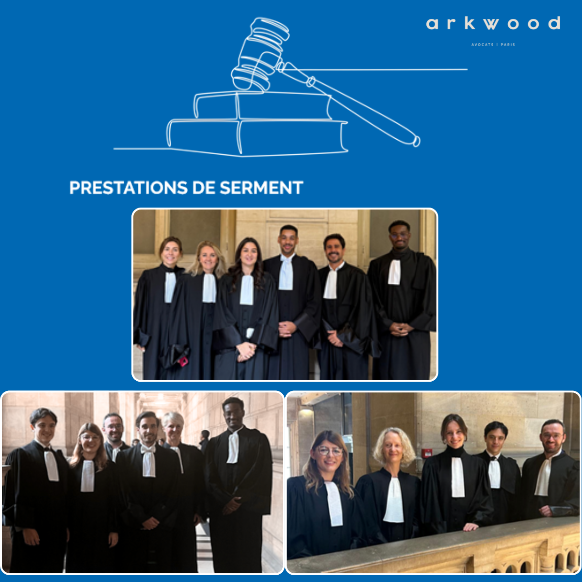 Prestations de serment 2025