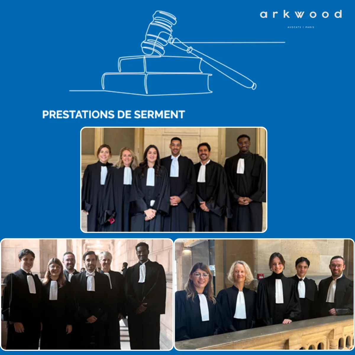 Prestations de serment 2025